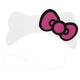 Hello Kitty Glitter Paper Headbands (4 count)