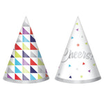Here's To Your Birthday Mini Cone Hats by Amscan from Instaballoons
