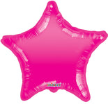 Hot Pink Star Gellibean 18″ Foil Balloon by Convergram from Instaballoons