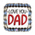 I Love You Dad 18″ Foil Balloon by Betallic from Instaballoons