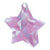 Iridescent Star Foil Balloon Weight 6oz by Amscan from Instaballoons