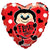 Lady Bug With Heart 18″ Balloon