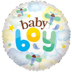 Baby Boy Clear 24″ Balloon