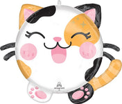 Kawaii Kitty 20″ Foil Balloon by Anagram from Instaballoons