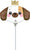 Kawaii Puppy (requires heat-sealing) 14″ Foil Balloon by Anagram from Instaballoons