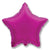 Star - Metallic Fuchsia 32″ Balloon