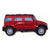 Four Wheel Driver - Red 33″ Balloon