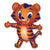 Tiger Cub - Blue 36″ Balloon
