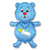 Bottle Bear - Blue 37″ Balloon