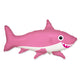 Friendly Shark - Magenta 42″ Balloon