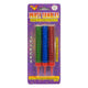 Cake Sparkler Party Candles - Burns Color Flame (3 Pk)