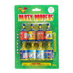 Party Poppers - 8 Pack