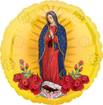 Lady of Guadalupe 18″ Foil Balloon by Anagram from Instaballoons
