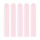 Light Pink 260 Latex Balloons (100 count)