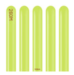 Lime Green 260 Latex Balloons by Kalisan from Instaballoons