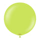 Lime Green 36″ Latex Balloons (2 count)