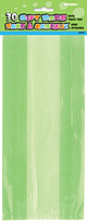 Lime Green Cello Bags (30 count)