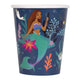 Little Mermaid Paper Cups (8 count)