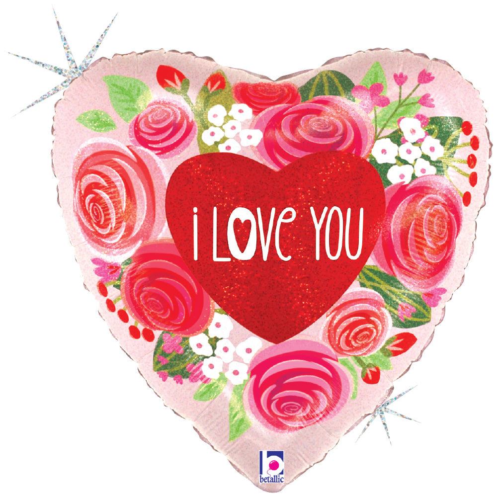 I Love You Roses Balloon(18 inch)