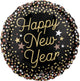 Luxe Happy New Year 17″ Balloon