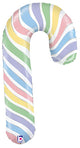 Macaron Candy Cane 35″ Balloon