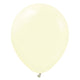 Macaron Pale Yellow 18″ Latex Balloons (25 count)