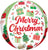 Merry Christmas Jolly Orbz 16″ Foil Balloon by Anagram from Instaballoons