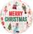 Merry Christmas Nutcracker Ballet 18″ Foil Balloon by Betallic from Instaballoons