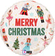 Merry Christmas Nutcracker Ballet 18″ Balloon