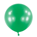 Metallic Festive Green 24″ Latex Balloons by Anagram from Instaballoons