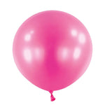 Metallic Hot Pink 24″ Latex Balloons by Anagram from Instaballoons