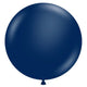 Metallic Midnight Blue 24″  Latex Balloons (3 count)