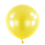 Metallic Sunshine Yellow 24″ Latex Balloons by Anagram from Instaballoons