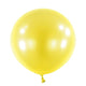 Metallic Sunshine Yellow 24″ Latex Balloons (4 count)