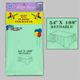 Mint Green Heavy Duty Plastic Tablecover