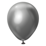 Mirror Space Grey 5″ Latex Balloons by Kalisan from Instaballoons