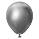 Mirror Space Grey 5″ Latex Balloons (100 count)