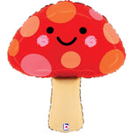 Mushroom 23″ Foil Balloon by Betallic from Instaballoons