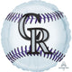 Mlb Colorado Rockies Baseball Team 17" Foil