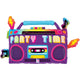 Neon Boom Box 28″ Balloon