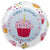 Cupcake Hearts Birthday 18″ Balloon