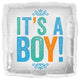 It's A Boy Block Letters 18" Foil