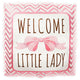 Welcome Little Lady 18" Foil