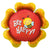 Bee Happy Flower 34″ Balloon