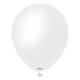 Opaque Satin Snow White 12″ Latex Balloons (50 count)