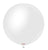 Opaque Satin Snow White 24″ Latex Balloons by Kalisan from Instaballoons