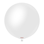Opaque Satin Snow White 36″ Latex Balloons by Kalisan from Instaballoons