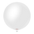 Opaque Satin Snow White 36″ Latex Balloons by Kalisan from Instaballoons
