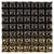 Waffle Panel - Sparkling Fizz Holographic Black 36″ Balloon