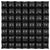 Waffle Panel - Black 36″ Balloon